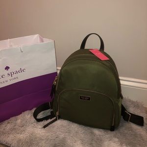 NWT- Kate spade nylon  Dawn medium backpack